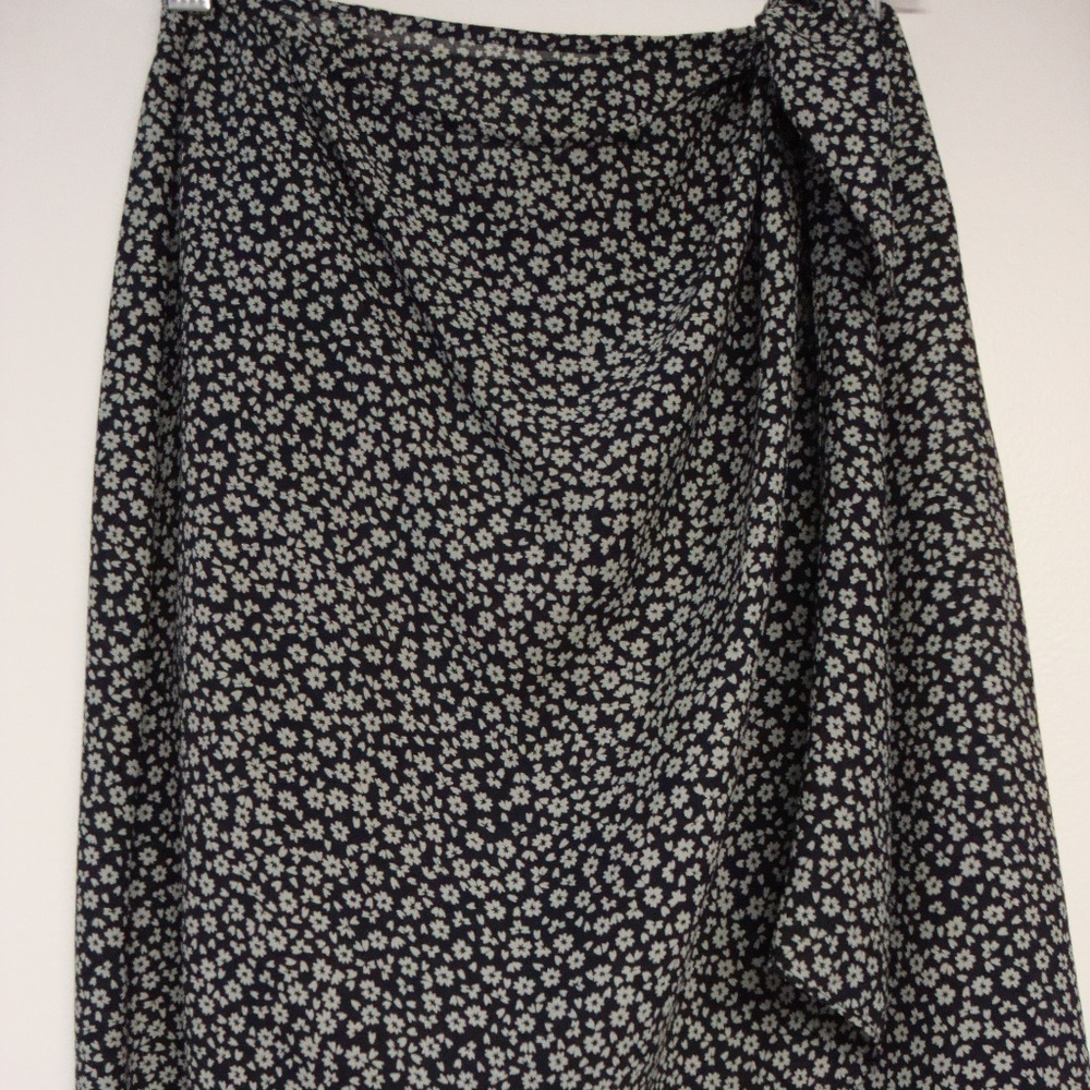 Silk Wrap Skirt